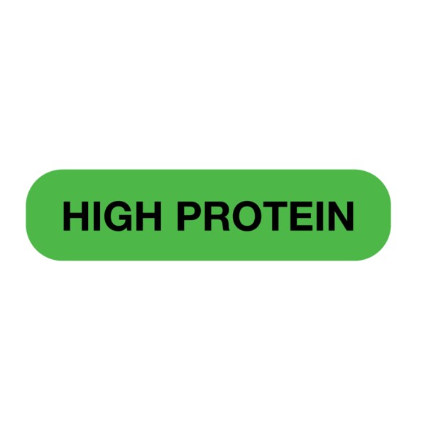 High Protein Label 5/16 x 1-1/4"